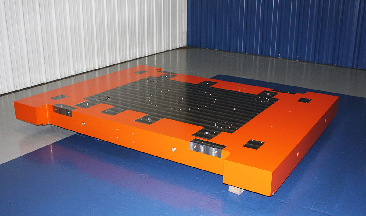 Precision CNC Machining on Press Platen